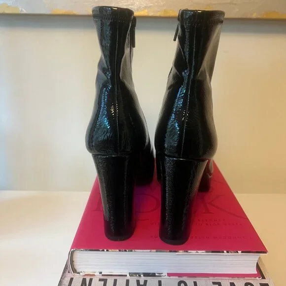 Impo Ovaida Platform Booties Black Size 8 1/2 m - Picture 2 of 8